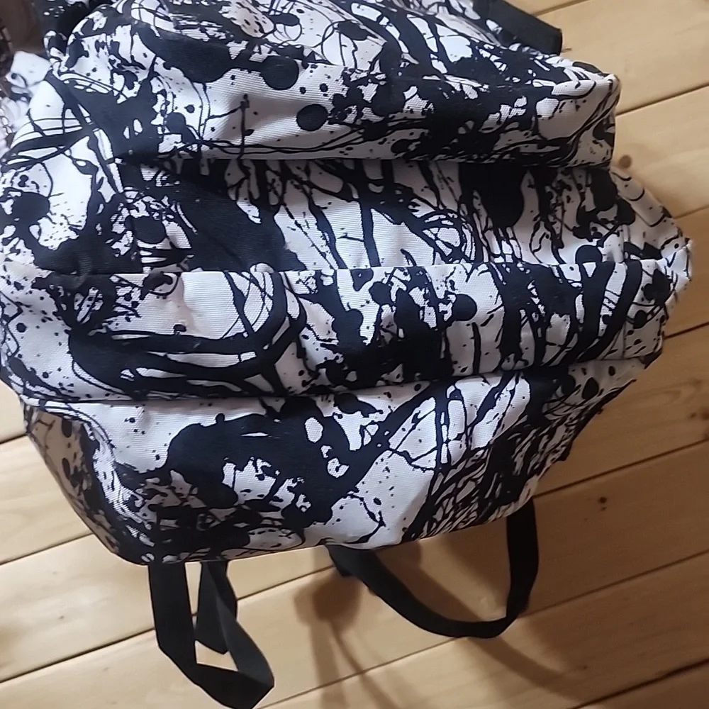 Jansport Superbreak Black Paintball Backpack